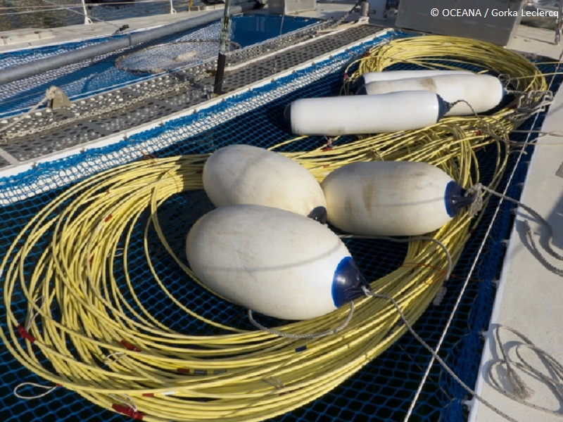 Defensas Oceana Ranger marina Vilamoura POR ©OCEANA / Gorka Leclercq