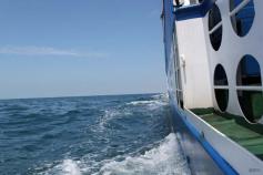 Navegando hacia una estación de muestreo ©IEO