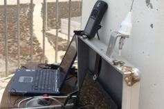 Kit AIS instalado en el faro de la isla ©ALNITAK