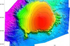 Mapa Batimétrico del Banco de la Concepción ©IEO