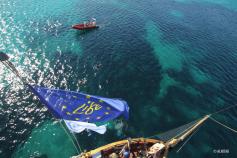 El velero Toftevaag durante las campañas ©Alnitak