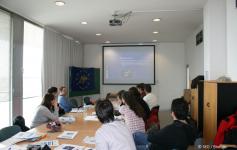 Taller Internacional sobre Ecología de Cormorán Moñudo en el Sur de Europa marzo 2010 © SEO/BirdLife